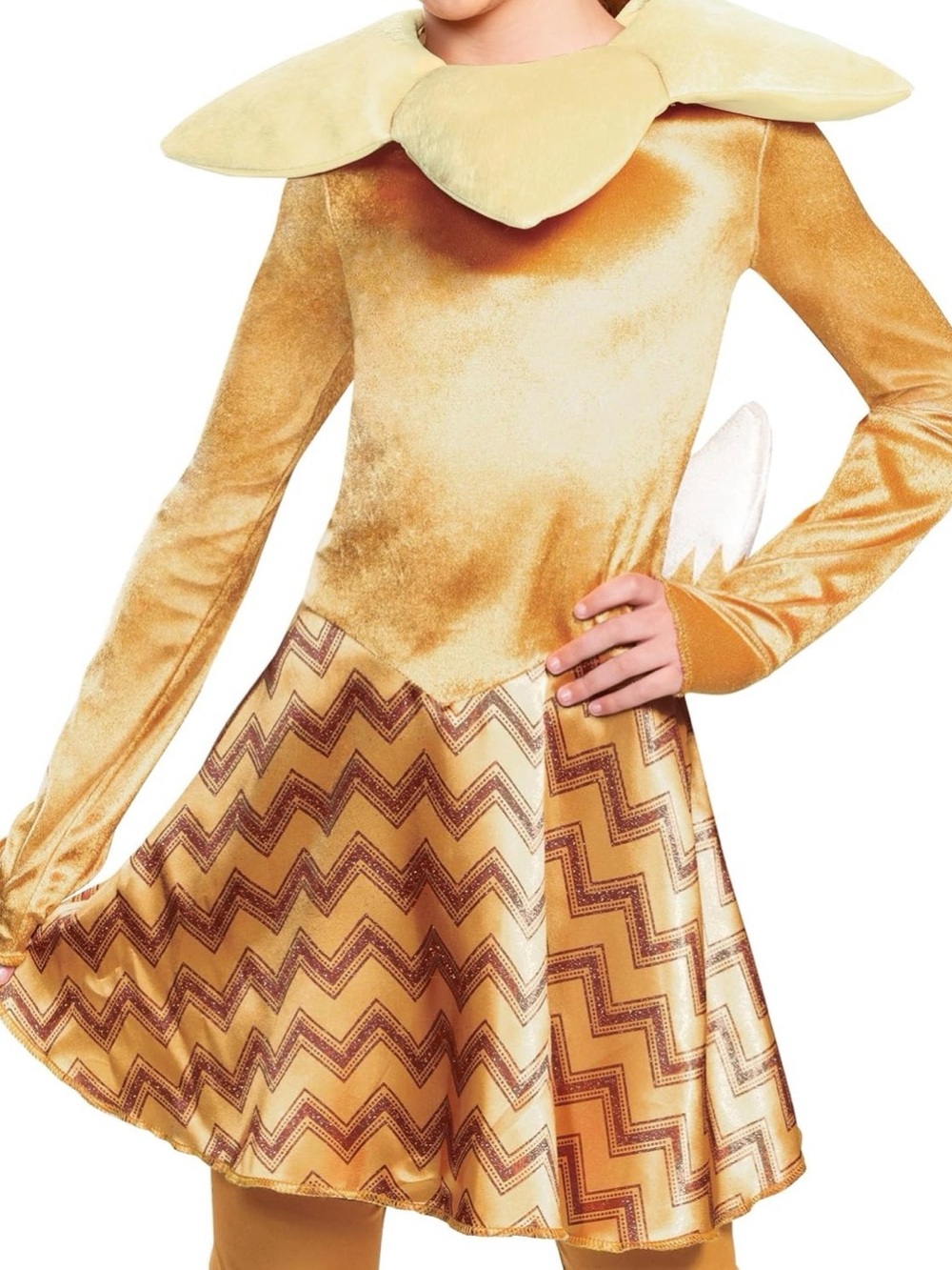 Girl's Deluxe Pokémon Eevee Costume Size Small 4-6x - Picture 6 of 8